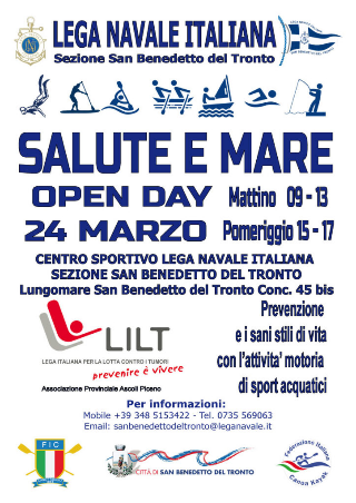 Sport acquatici, domenica open day alla Lega Navale sul lungomare sambenedettese